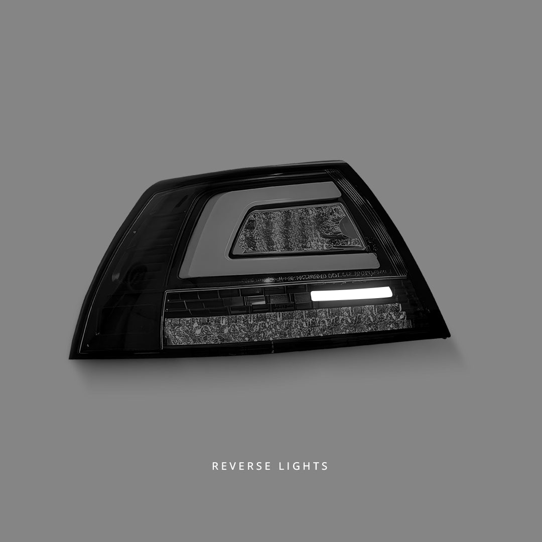 Holden Commodore VE Sedan (2006 - 2013) Sequential Black 3D LED Indicator Tail Lights LH + RH