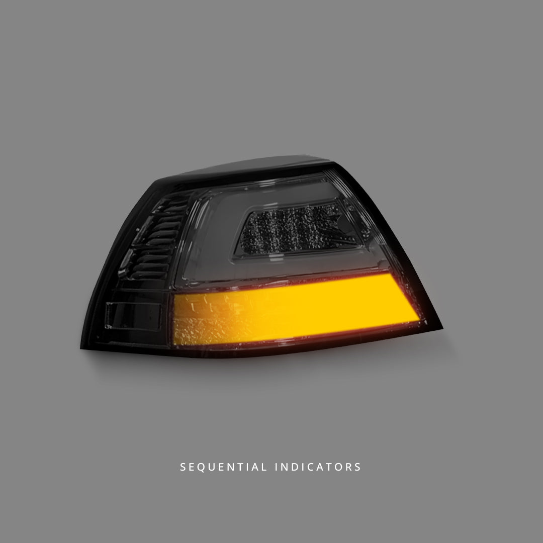 Holden Commodore VE Sedan (2006 - 2013) Sequential Smoke 3D LED Indicator Tail Lights LH + RH