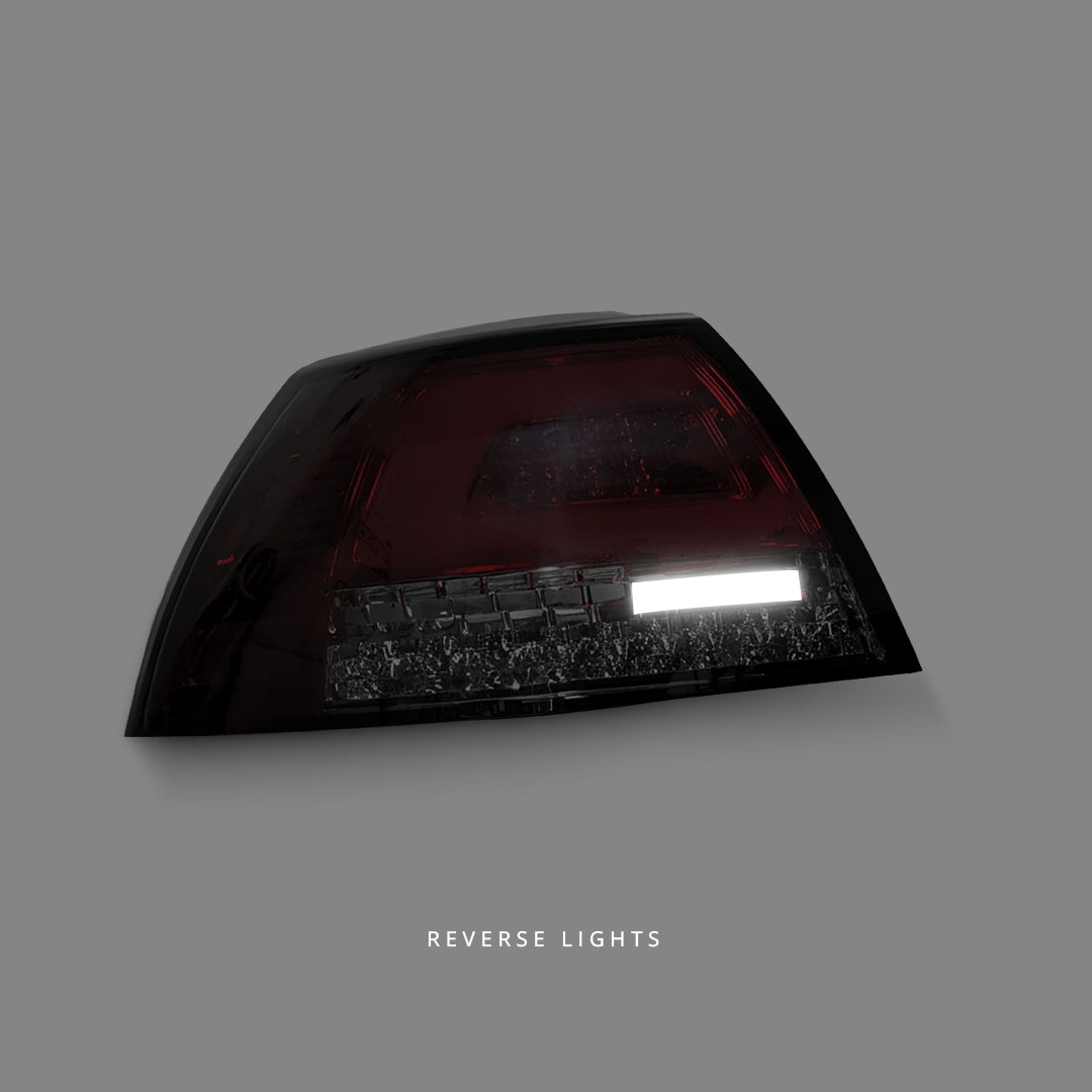 Holden Commodore VE Sedan (2006 - 2013) Sequential Smoke Red 3D LED Indicator Tail Lights LH + RH