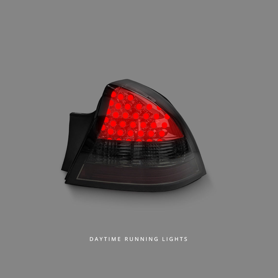 Holden Commodore VY Sedan (2002 - 2004) Smoked LED Tail Lights LH + RH