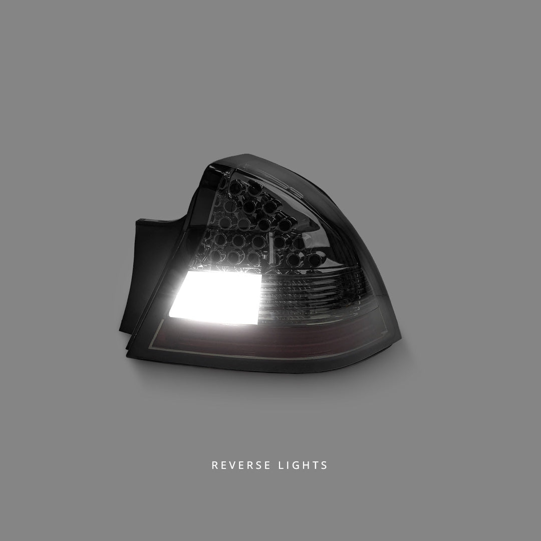 Holden Commodore VY Sedan (2002 - 2004) Smoked LED Tail Lights LH + RH