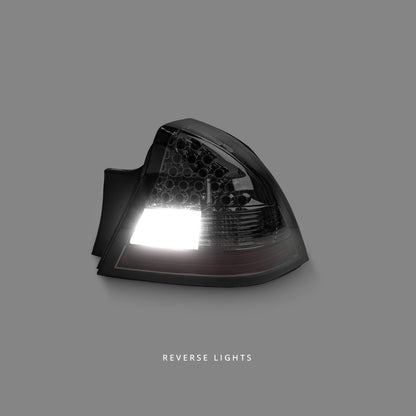 Holden Commodore VY Sedan (2002 - 2004) Smoked LED Tail Lights LH + RH