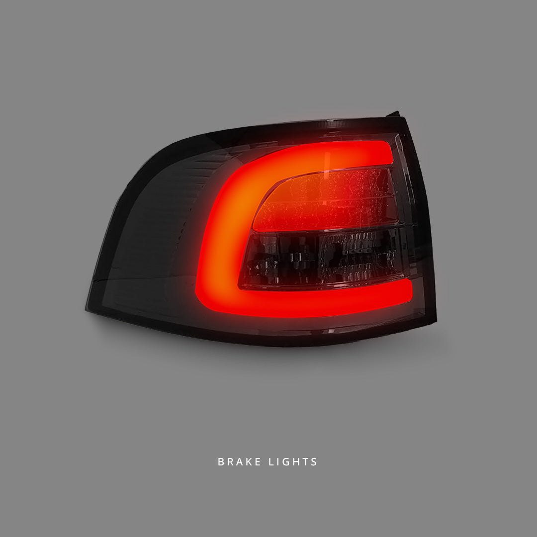 Holden Commodore VE / VF (2008 - 2016) 3D Smoke LED Tail Lights LH + RH