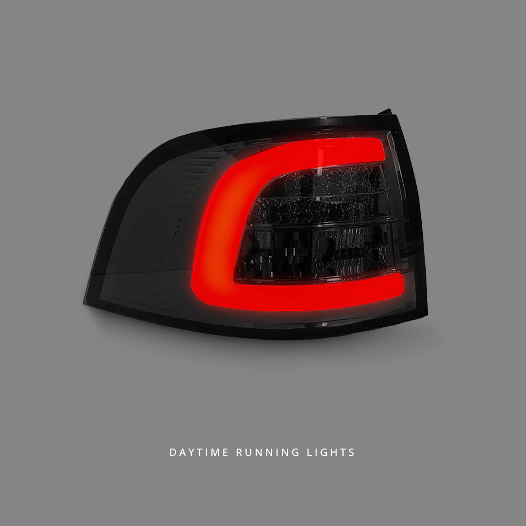 Holden Commodore VE / VF (2008 - 2016) 3D Smoke LED Tail Lights LH + RH