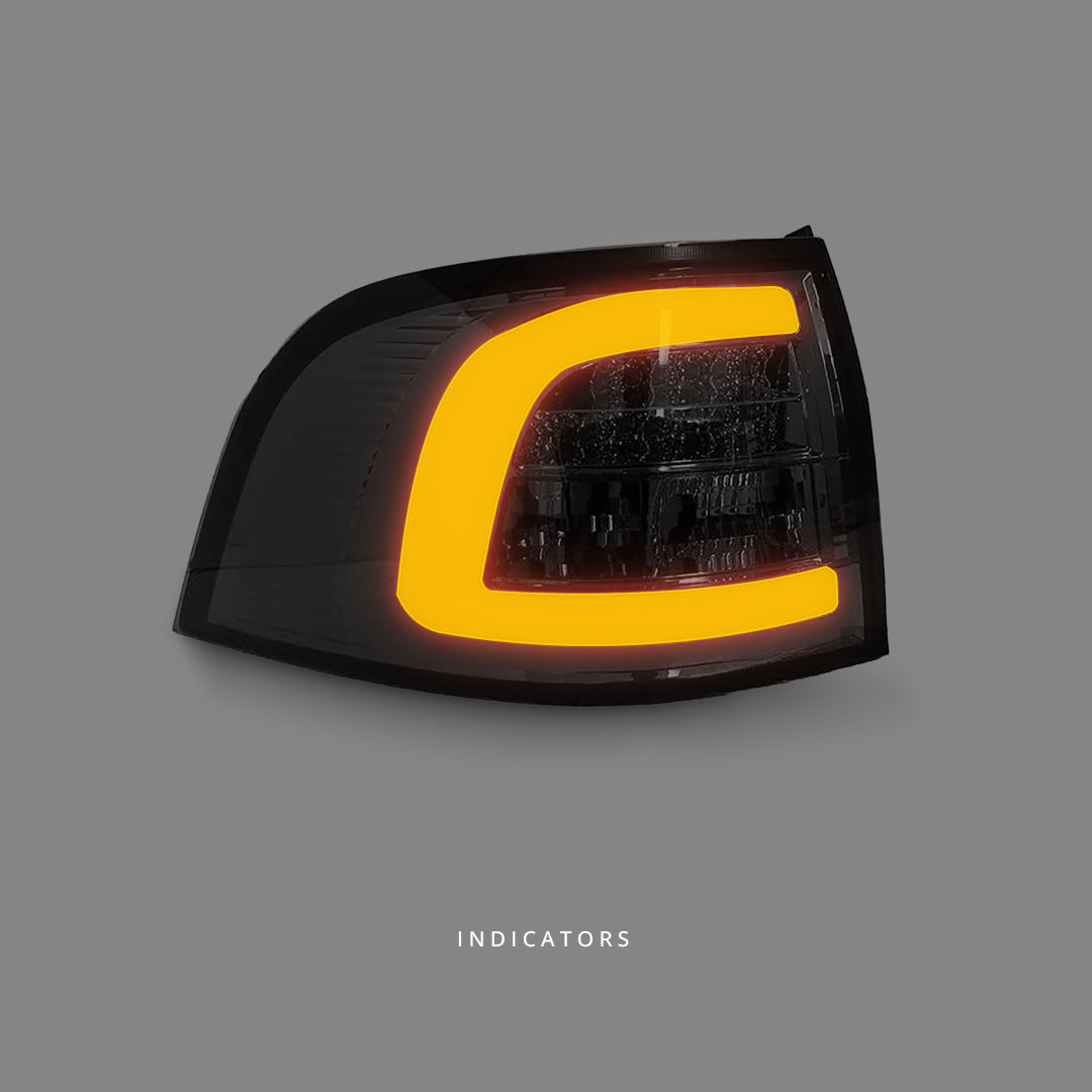 Holden Commodore VE / VF (2008 - 2016) 3D Smoke LED Tail Lights LH + RH