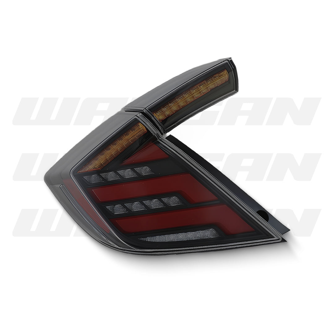 Honda Civic FK7 / FK8 (2016 - 2021) Sequential Smoke V2 LED Tail Lights LH + RH