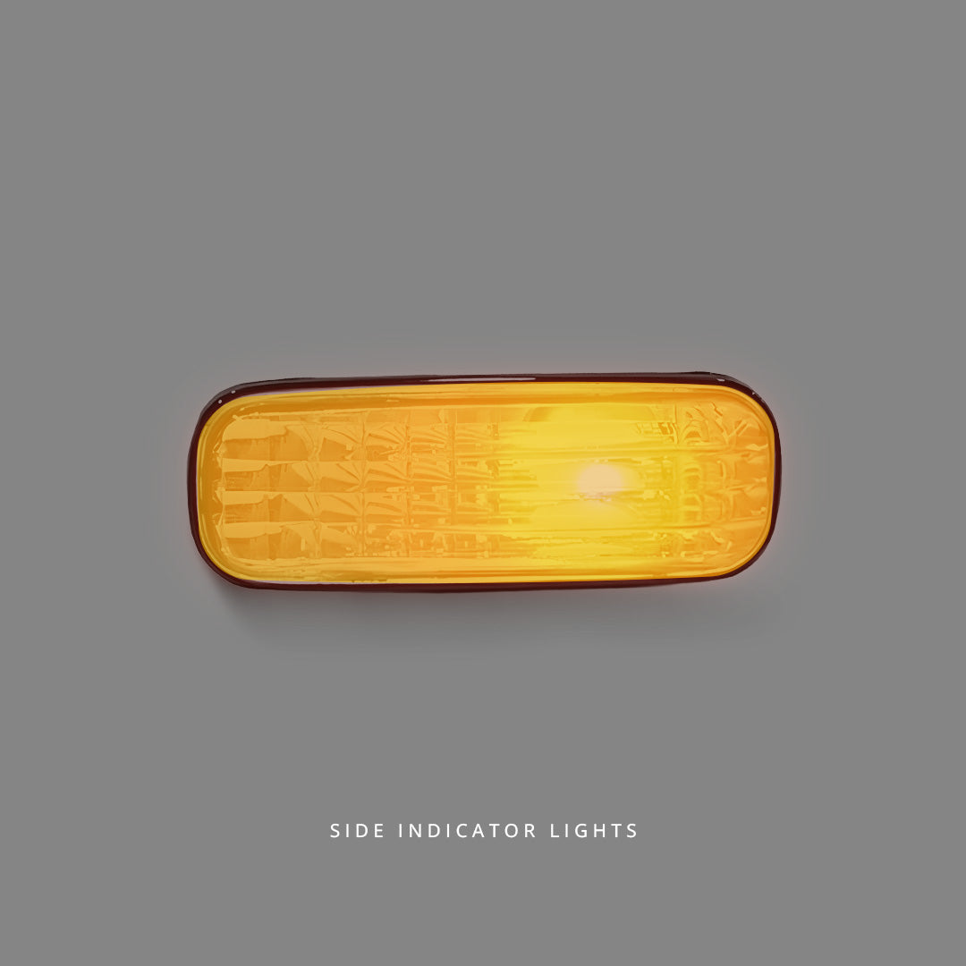 Honda Civic EK (1996 - 2001) Crystal Clear Side Fender Marker Indicator Lights
