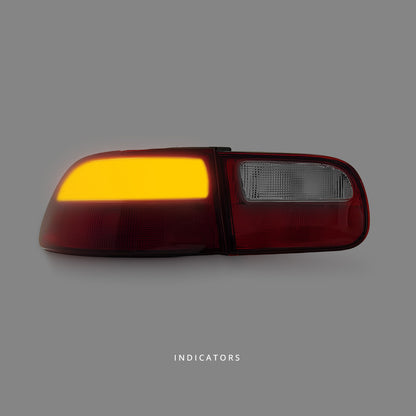 Honda Civic EG (1991 - 1995) OEM Style Tail Lights LH + RH