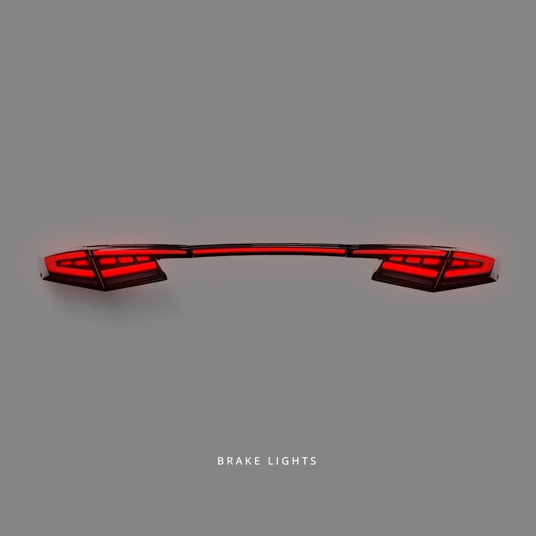 Honda Civic FL1 / FL5 (2021 - 2024) Sequential Elite Series 3D Full LED Tail Lights LH + RH