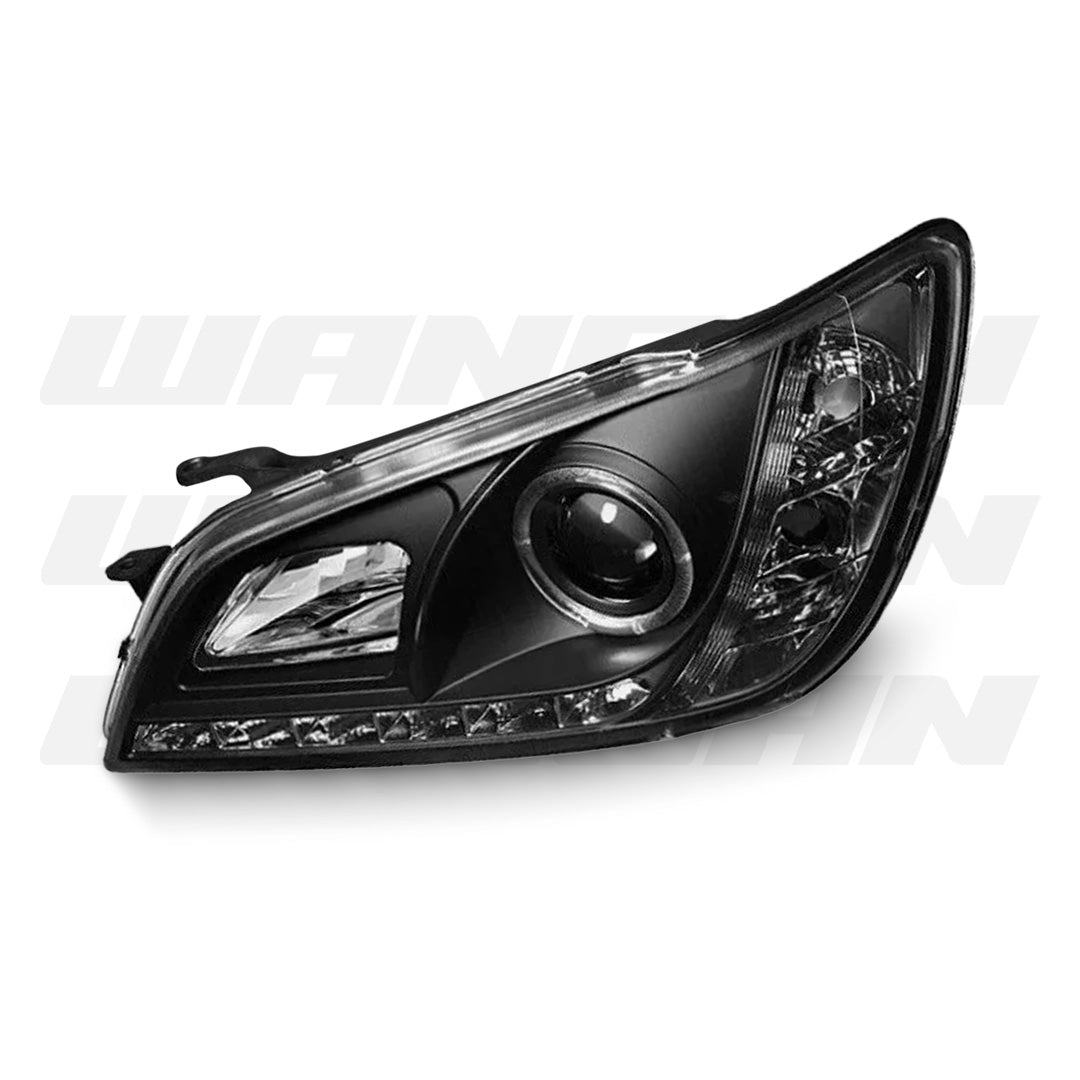 Lexus IS300 JCE10 (2001 - 2005) Black CCFL DRL Projector Headlights LH + RH