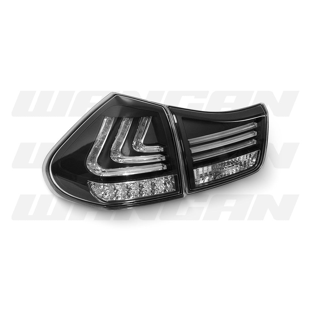 Lexus RX GSU / MCU / MHU (2004 - 2009) Sequential Black LED Tail Lights LH + RH