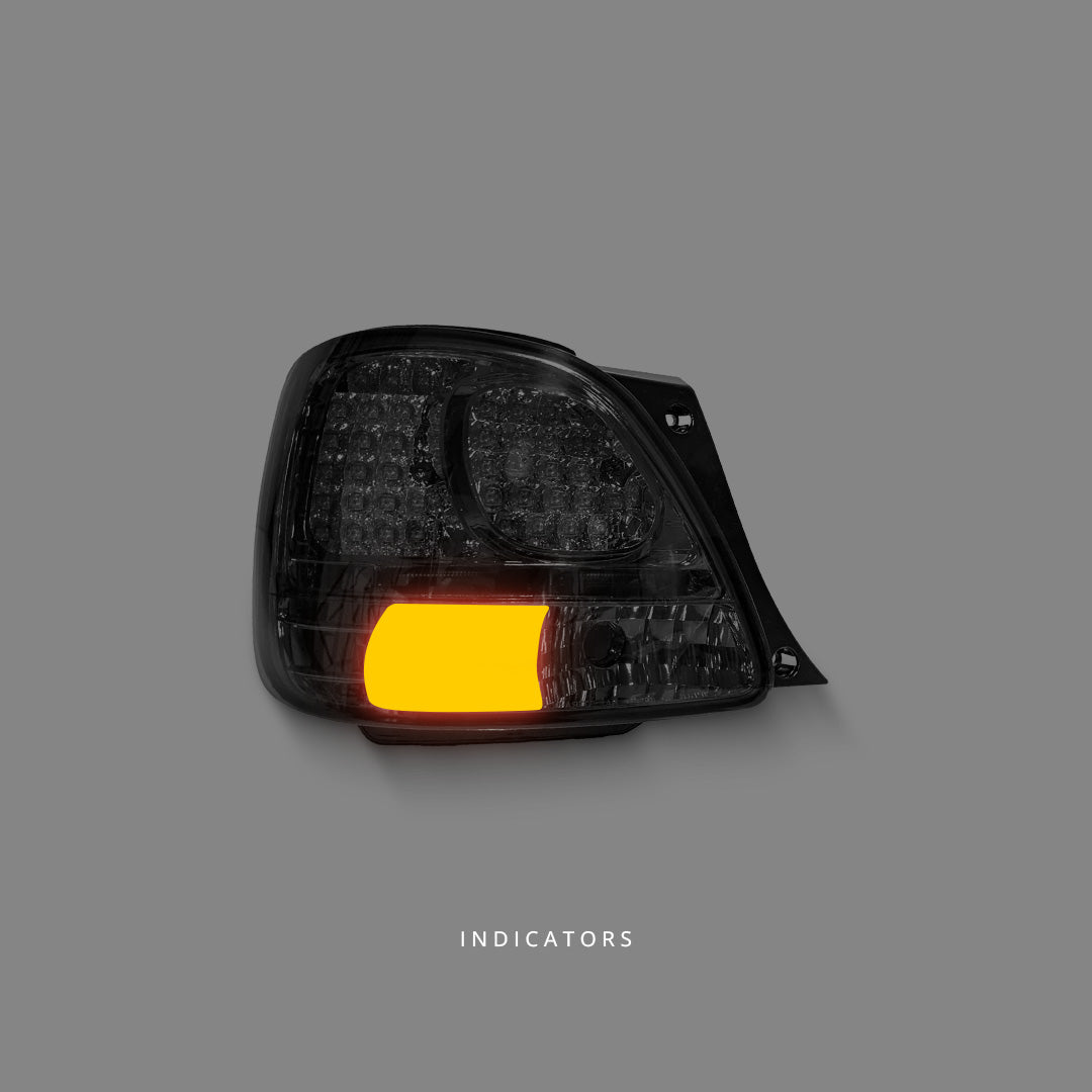 Lexus GS S160 (1998 - 2005) Smoke LED Tail Lights LH + RH