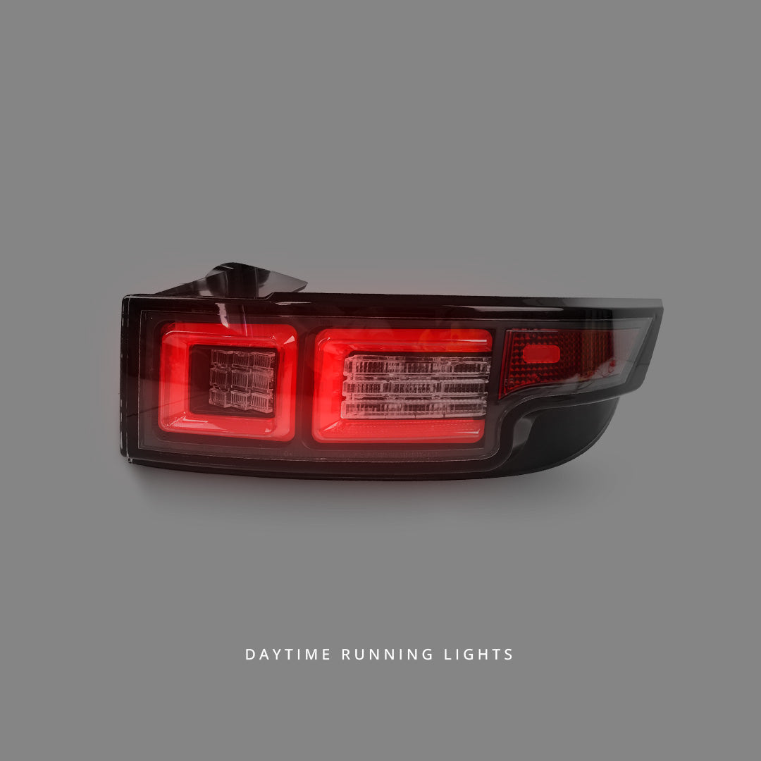 Land Rover Range Rover Evoque L538 (2011 - 2015) Black LED Tail Lights LH + RH