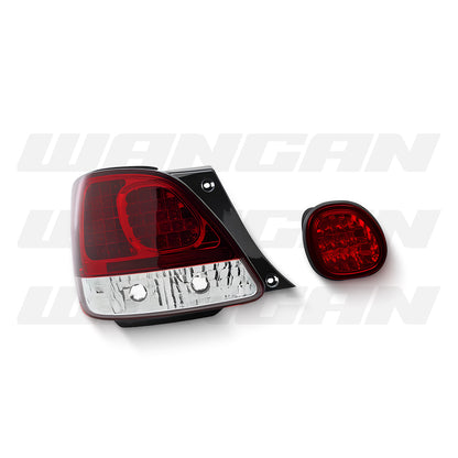 Lexus GS S160 (1998 - 2005) Clear Red LED Tail Lights LH + RH