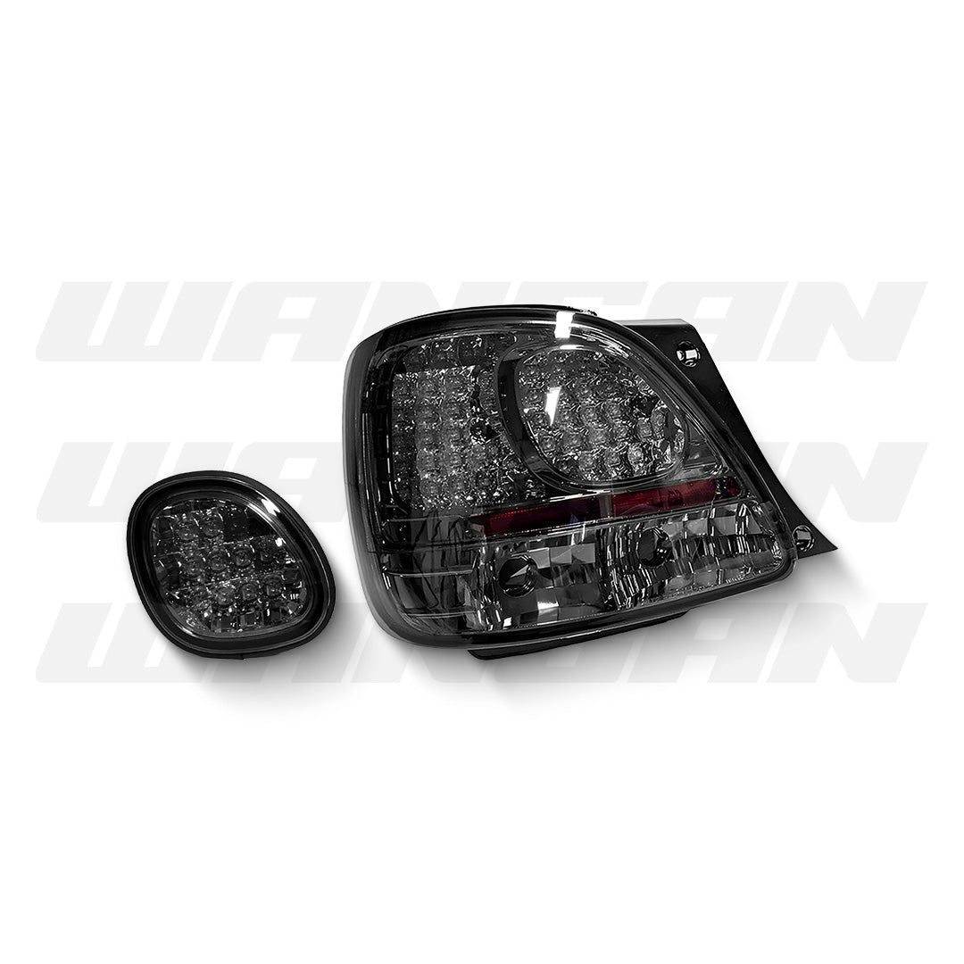 Lexus GS S160 (1998 - 2005) Smoke LED Tail Lights and LED Fog lights LH + RH