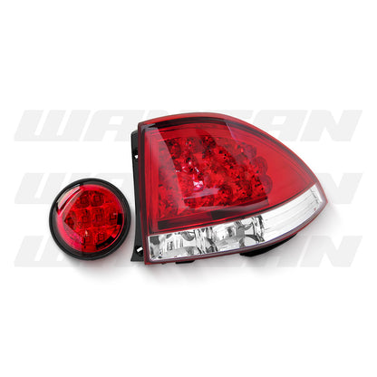 Lexus IS GXE10 / JCE10 (1999 - 2005) Clear Red LED Tail Lights and Fog Lights LH + RH