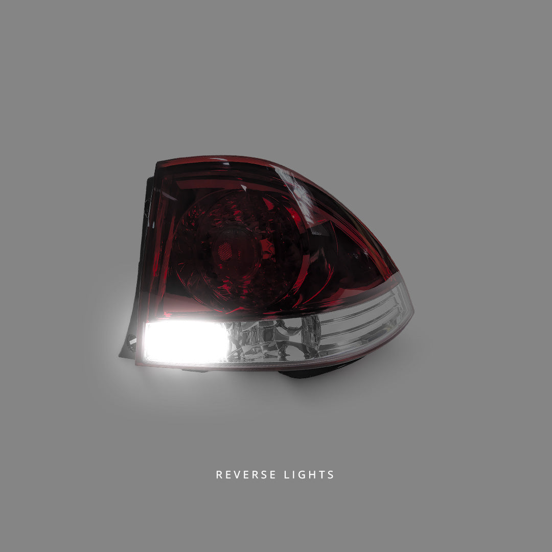 Lexus IS GXE10 / JCE10 (1999 - 2005) Clear Red Tail Lights LH + RH