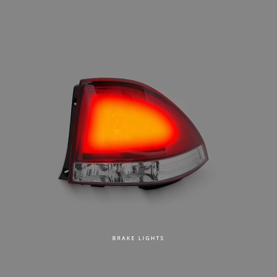 Lexus IS GXE10 / JCE10 (1999 - 2005) Clear Red LED Tail Lights LH + RH