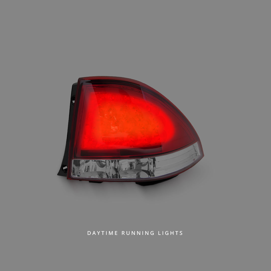 Lexus IS GXE10 / JCE10 (1999 - 2005) Clear Red LED Tail Lights LH + RH