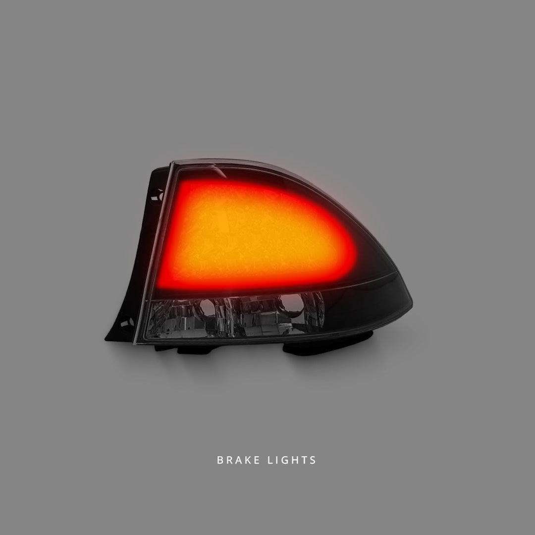 Lexus IS GXE10 / JCE10 (1999 - 2005) Black LED Tail Lights LH + RH
