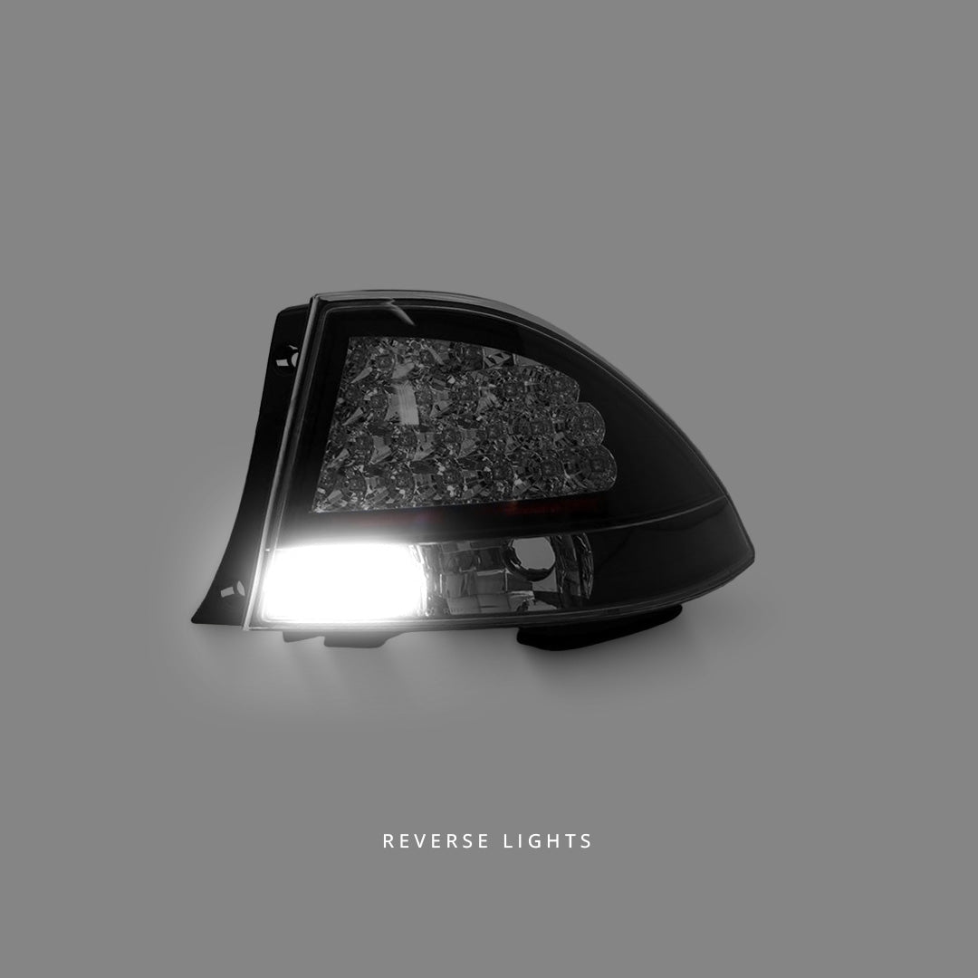 Lexus IS GXE10 / JCE10 (1999 - 2005) Black LED Tail Lights LH + RH