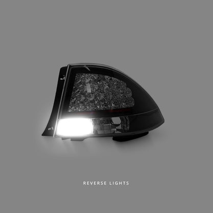 Lexus IS GXE10 / JCE10 (1999 - 2005) Black LED Tail Lights LH + RH