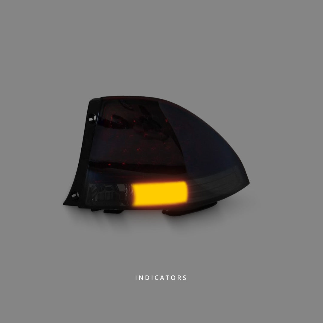Lexus IS GXE10 / JCE10 (1999 - 2005) Smoke Red LED Tail Lights LH + RH
