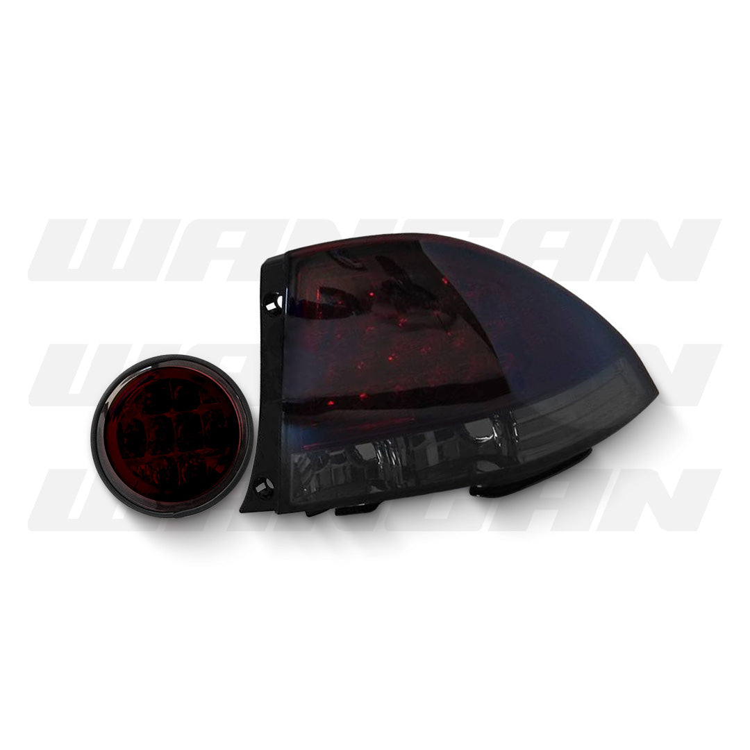 Lexus IS GXE10 / JCE10 (1999 - 2005) Smoke Red LED Tail Lights and Fog Lights LH + RH