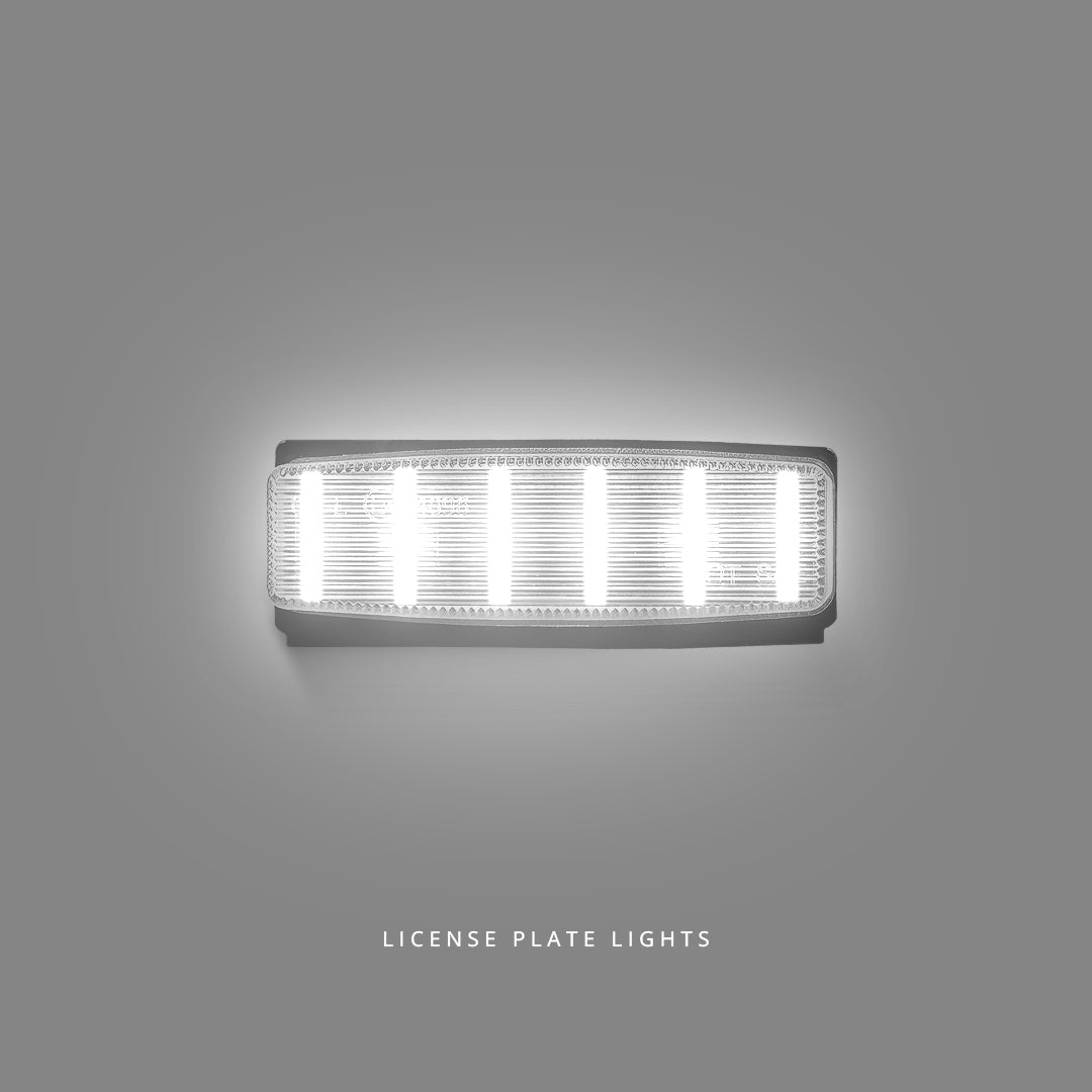 Mazda MX-5 NC (2006 - 2016) White 24SMD LED License Plate Lights LH + RH