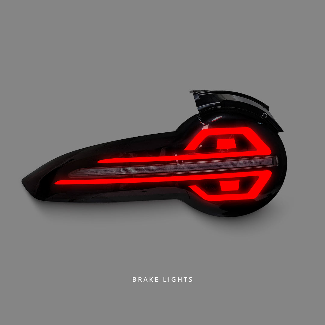 Mazda MX-5 ND (2015 - 2022) Sequential Smoke Red Full LED Indicator Tail Lights LH + RH