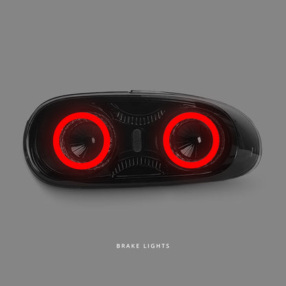 Mazda MX-5 NC (2005 - 2015) Sequential Smoke 3D Full LED Tail Lights LH + RH