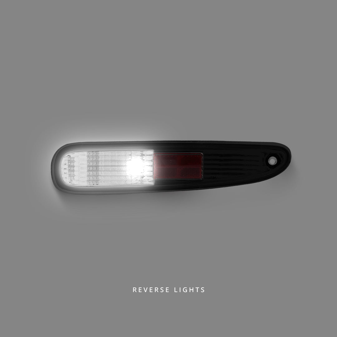 Mazda RX-7 FD3S (1997 - 2002) Smoke Black Rear Reverse Lights LH + RH