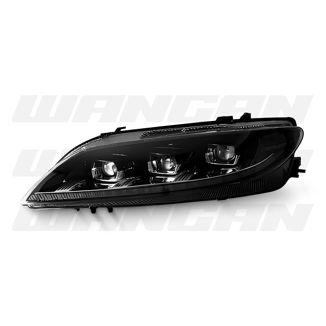 Mazda 6 GG (2003 - 2008) Sequential Full LED DRL Projector Headlights LH + RH