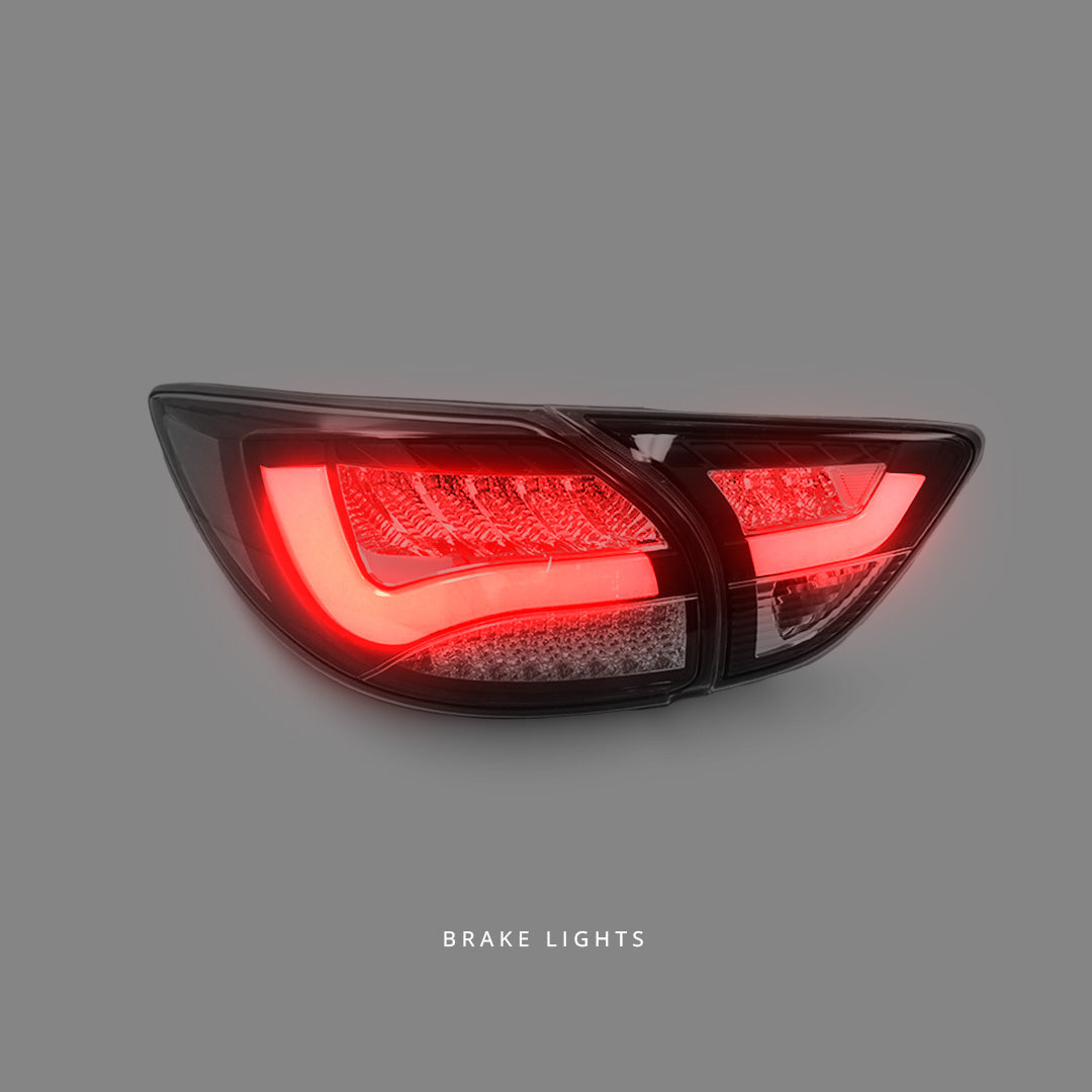 Mazda CX-5 KE (2012 - 2015) Black LED Stripe Bar Blinker Tail Lights LH + RH