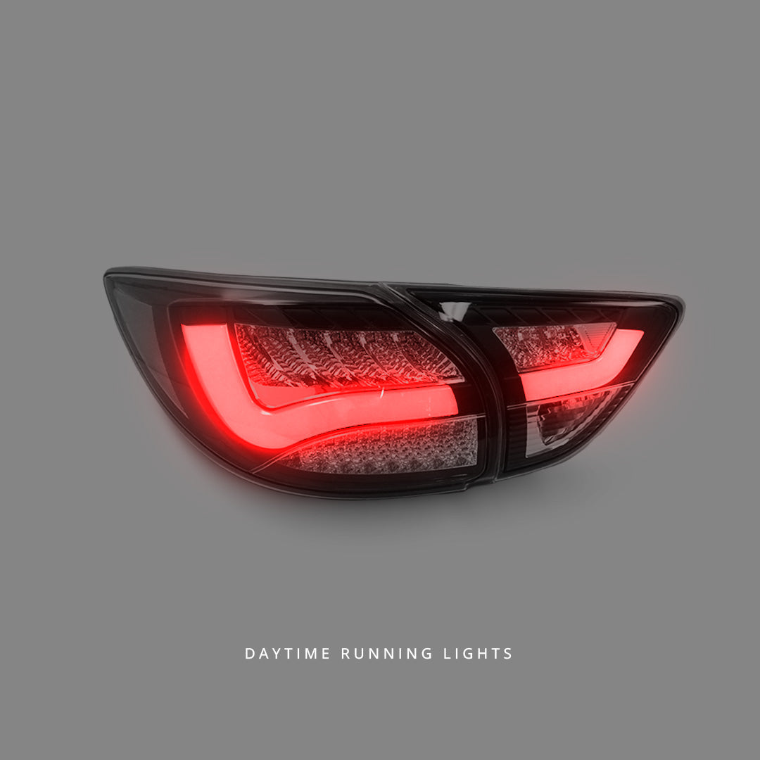 Mazda CX-5 KE (2012 - 2015) Black LED Stripe Bar Blinker Tail Lights LH + RH