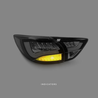 Mazda CX-5 KE (2012 - 2015) Black LED Stripe Bar Blinker Tail Lights LH + RH