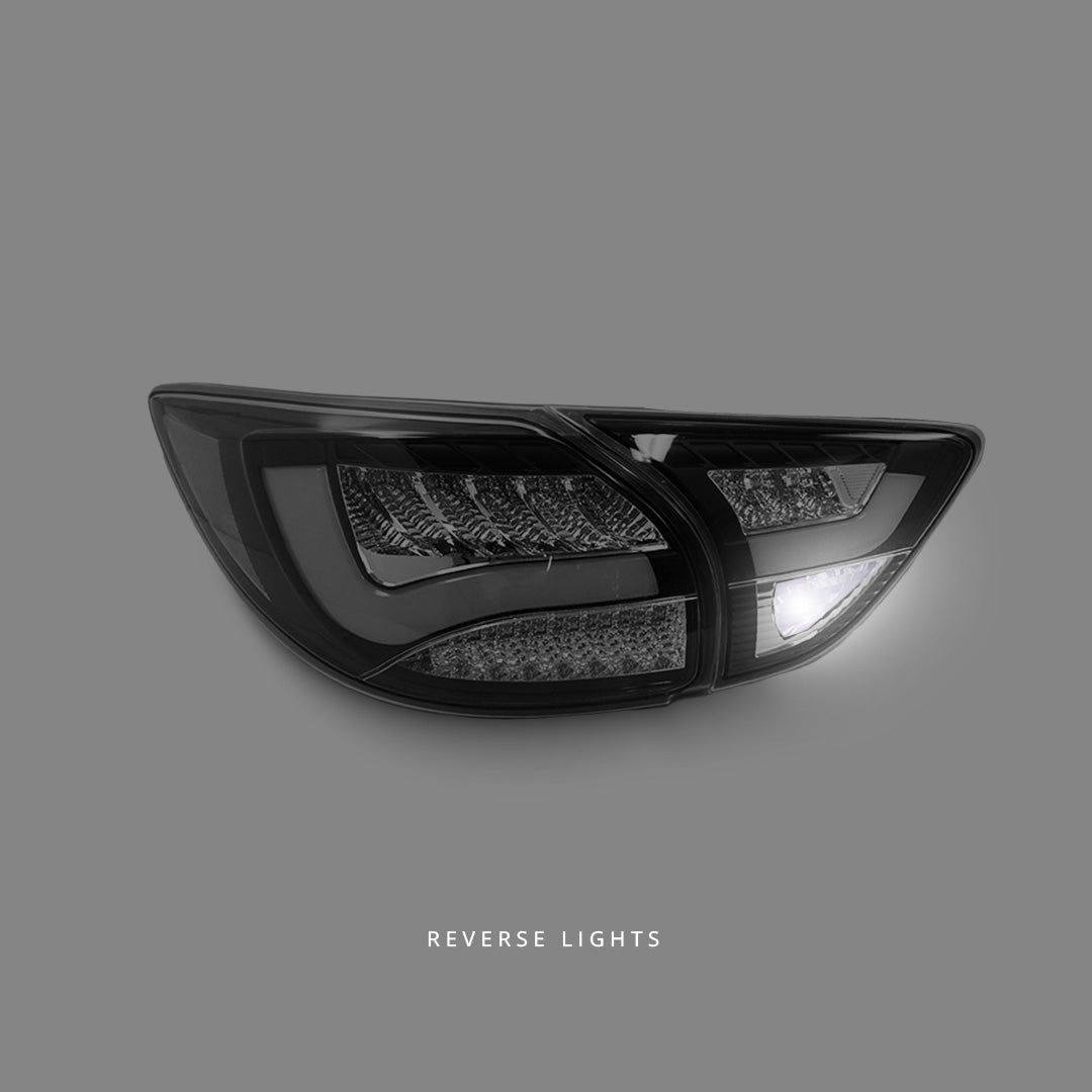 Mazda CX-5 KE (2012 - 2015) Black LED Stripe Bar Blinker Tail Lights LH + RH