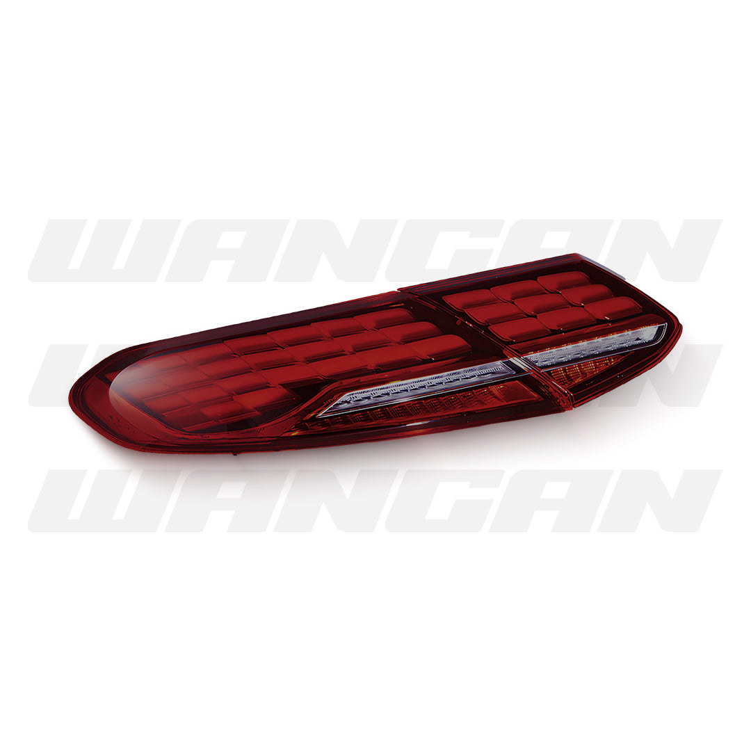 Mercedes Benz C Class W205 (2015 - 2021) Clear Red LED 3D Tail Lights LH + RH