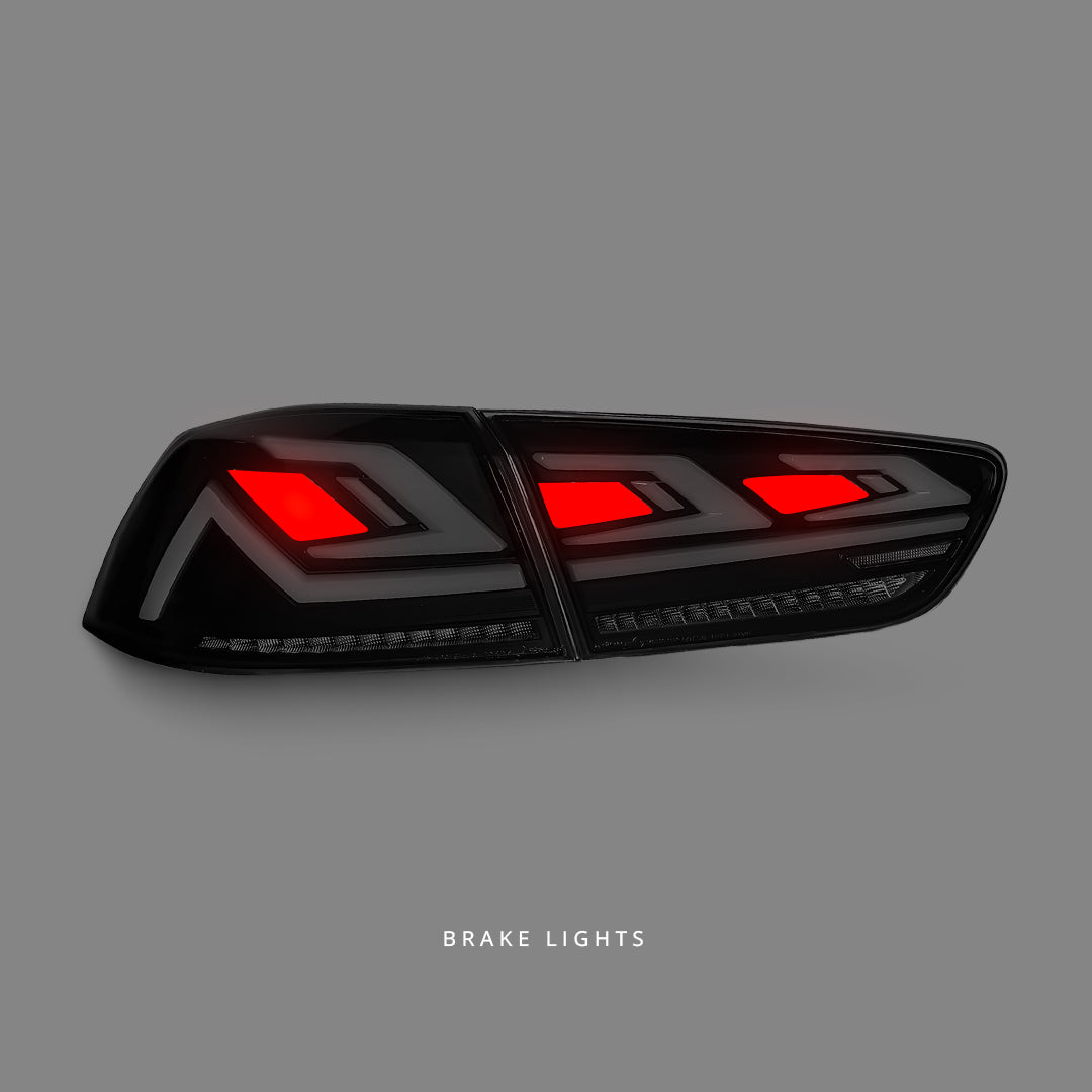 Mitsubishi Lancer CJ (2007 - 2018) Sequential Smoke 3D V3 Full LED Tail Lights LH + RH