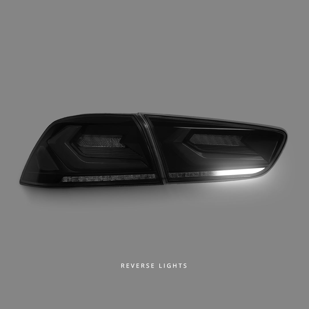 Mitsubishi Lancer CJ (2007 - 2018) Sequential Smoke 3D V4 Full LED Tail Lights LH + RH
