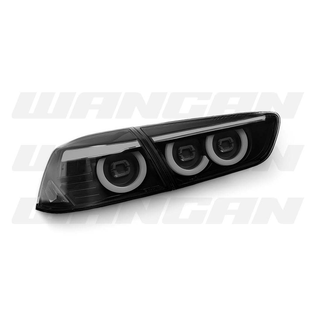 Mitsubishi Lancer CJ (2007 - 2018) Sequential Smoke Revo 3D Full LED Tail Lights LH + RH