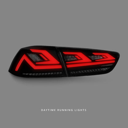 Mitsubishi Lancer CJ (2007 - 2018) Sequential Smoke RGB 3D Full LED Tail Lights LH + RH