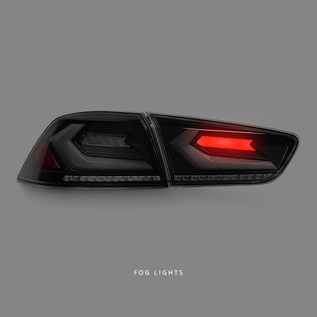 Mitsubishi Lancer CJ (2007 - 2018) Sequential Smoke RGB V4 3D Full LED Tail Lights LH + RH
