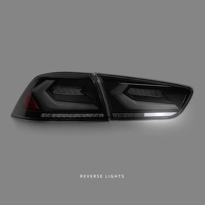 Mitsubishi Lancer CJ (2007 - 2018) Sequential Smoke RGB V4 3D Full LED Tail Lights LH + RH