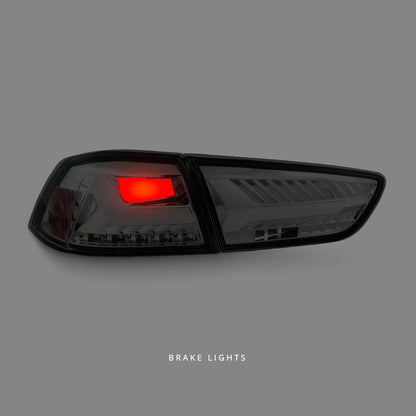 Mitsubishi Lancer CJ (2007 - 2018) Sequential Smoke 3D V2 Full LED Dynamic Tail Lights LH + RH
