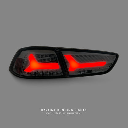Mitsubishi Lancer CJ (2007 - 2018) Sequential Smoke 3D V2 Full LED Dynamic Tail Lights LH + RH