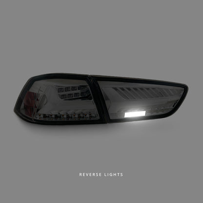 Mitsubishi Lancer CJ (2007 - 2018) Sequential Smoke 3D V2 Full LED Dynamic Tail Lights LH + RH