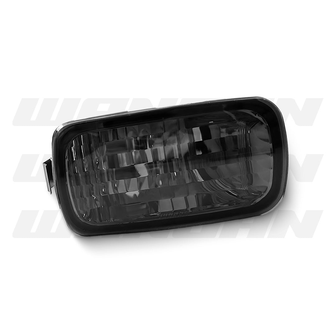 Nissan Skyline R34 (1998 - 2002) Black Front Bumper Signal Indicator Lights LH + RH