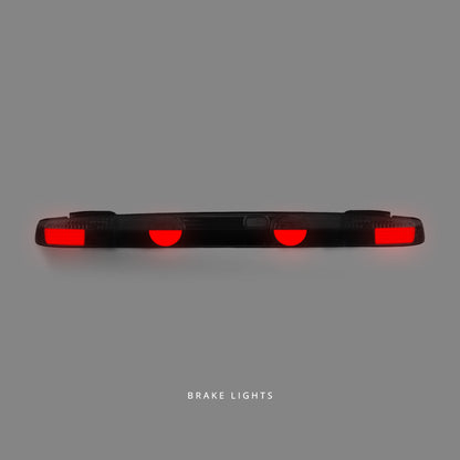 Nissan 200SX S14 (1993 - 1998) Smoke Red and Garnish Tail Lights LH + RH