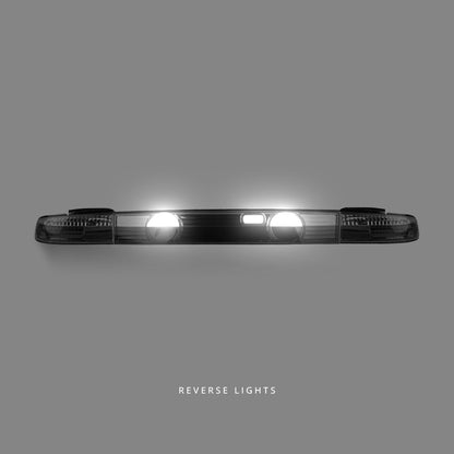 Nissan Silvia S14 (1993 - 1998) Clear Red and Center Garnish Tail Lights LH + RH